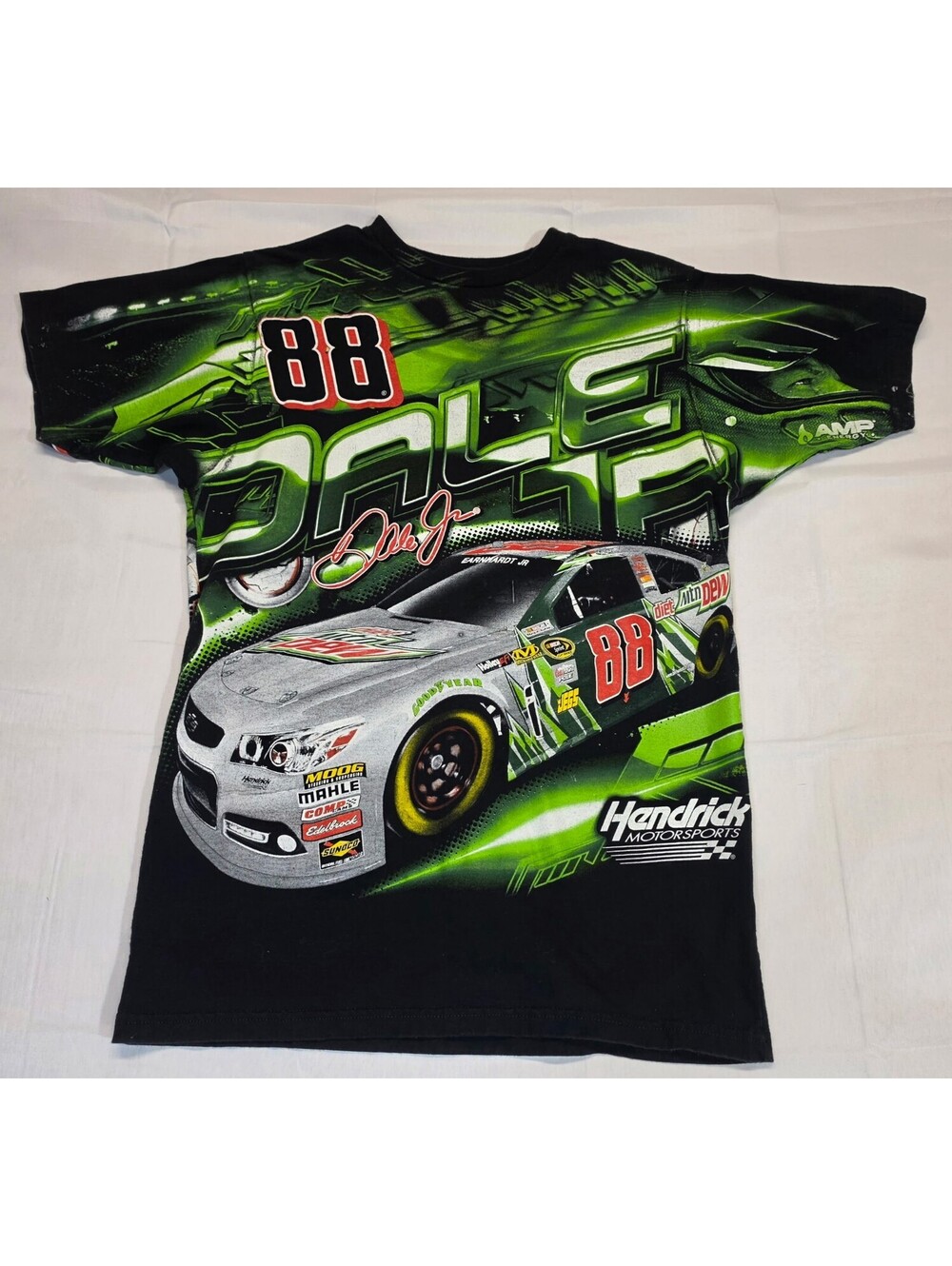 Chase Authentics Dale Jr. #88 NASCAR Mountain Dew Racing T-Shirt Size M